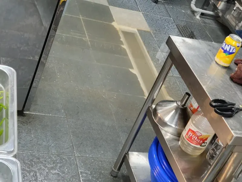 진천 상가·주방 배관 작업사례 3